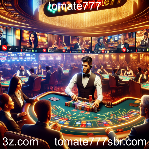 Cassino ao Vivo: A Experiência Imersiva no Tomate777